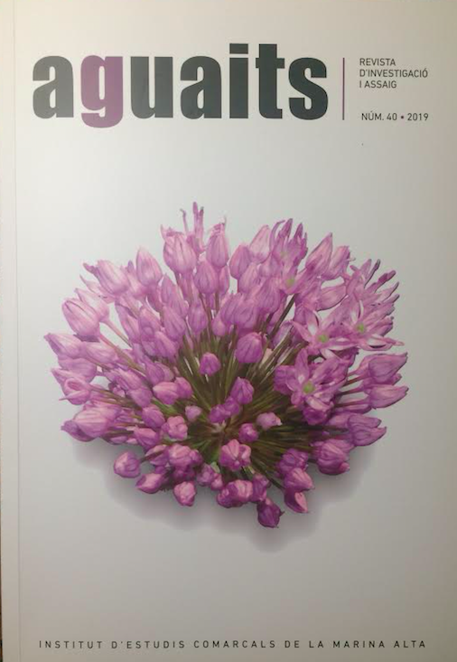 AGUAITS. 40. Revista d’Investigació i Assaig. (2019)